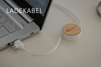 Ladekabel mit Bambuselement