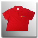 Poloshirt mit besticktem Logo der Uni Passau